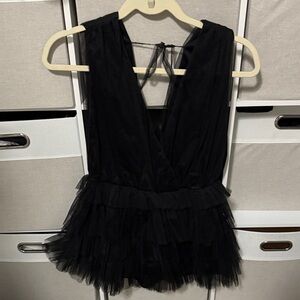 Elegant Black Sleeveless Jumpsuit